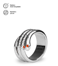 Charger l&#39;image dans la galerie, Anneau cockring en inox Medusa