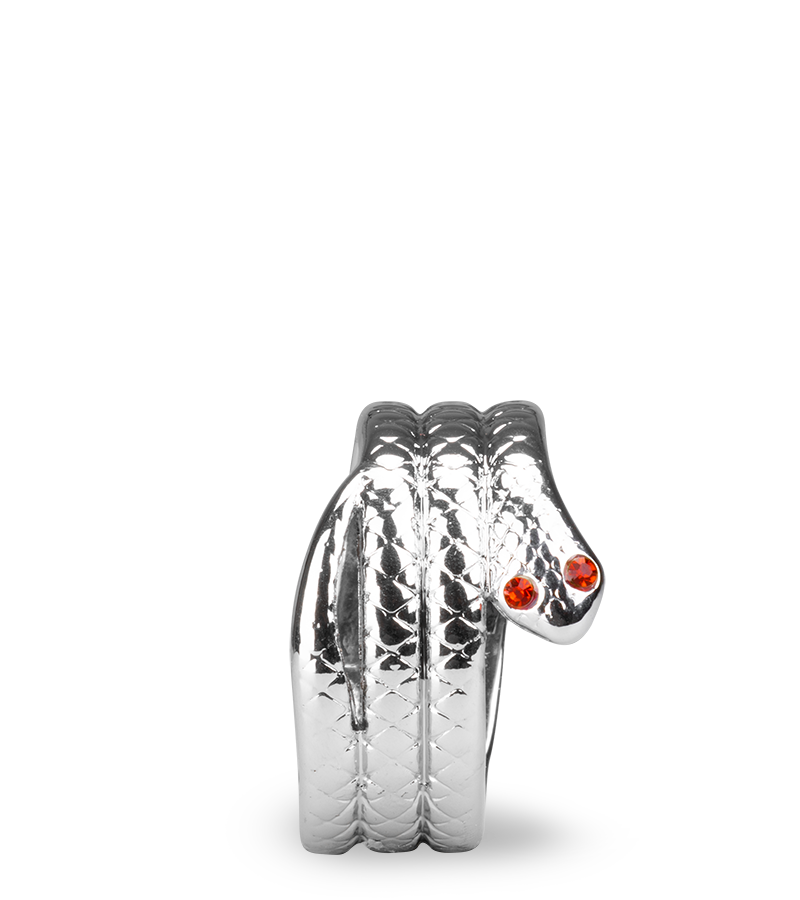 Anneau cockring en inox Medusa