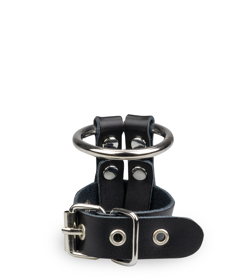 Anneau cockring métal et cadenas