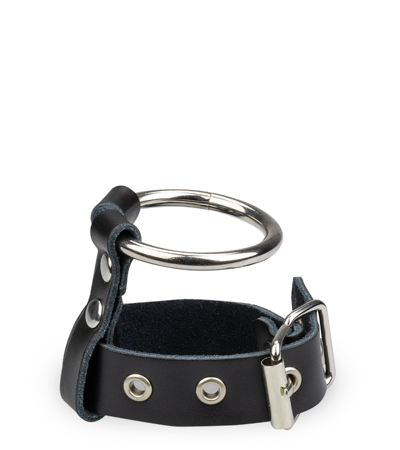 Anneau cockring métal et cadenas