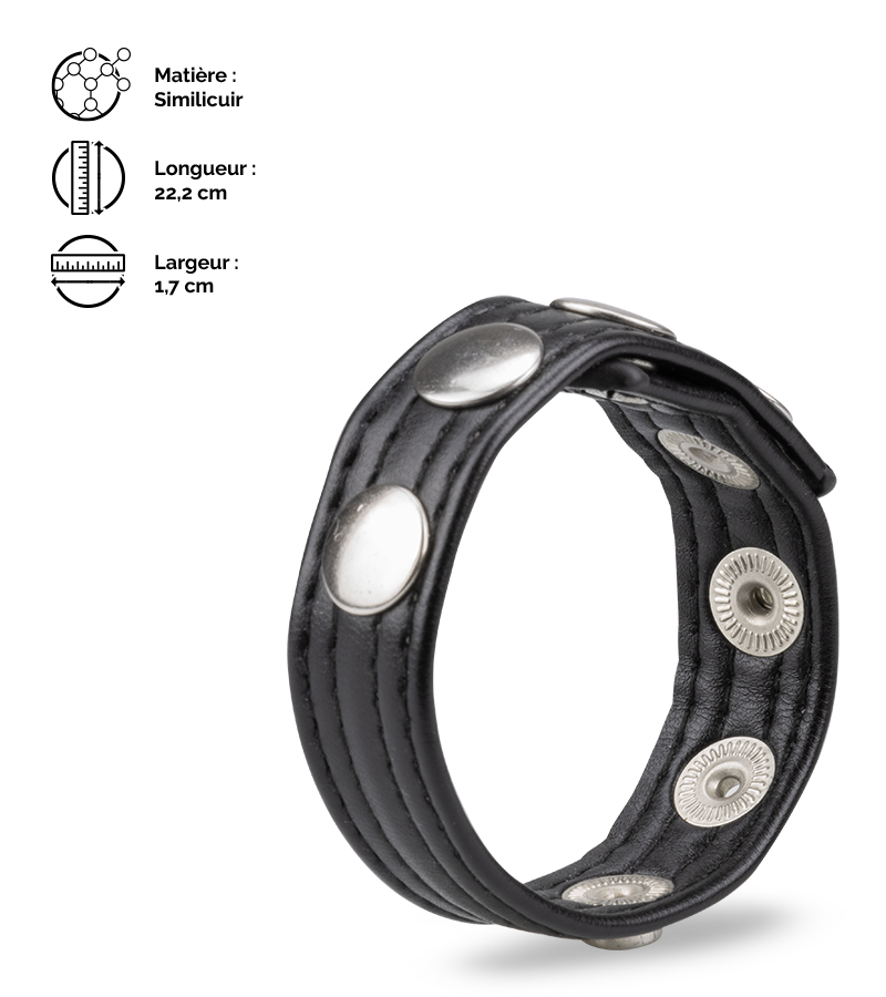 Anneau cockring réglable Belty