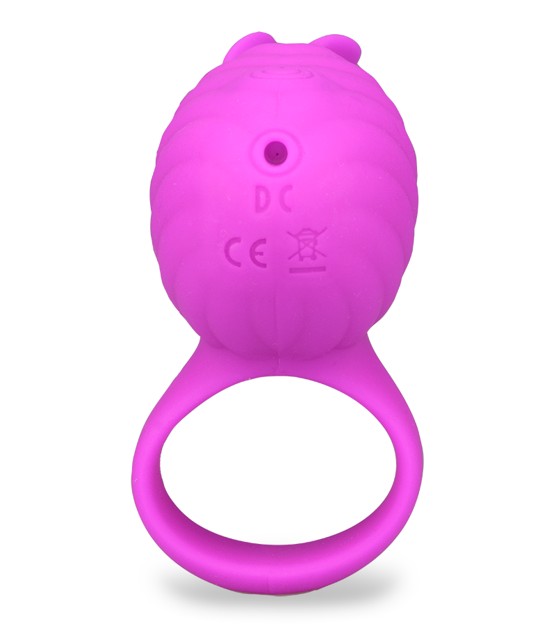 Anneau cockring rotatif silicone USB