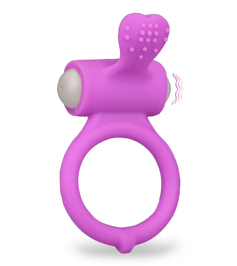 Anneau cockring silicone vibrant picots