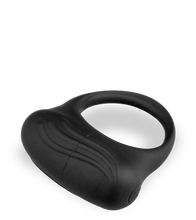 Charger l&#39;image dans la galerie, Anneau cockring vibrant chevalière striée