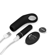 Charger l&#39;image dans la galerie, Anneau cockring vibrant télécommandé 9 modes