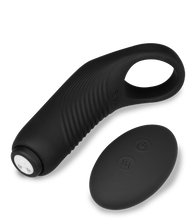 Charger l&#39;image dans la galerie, Anneau cockring vibrant télécommandé 9 modes