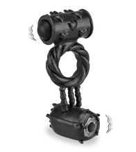 Charger l&#39;image dans la galerie, Anneau vibrant double stimulation