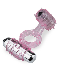 Charger l&#39;image dans la galerie, Anneau vibrant double stimulation