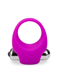 Charger l&#39;image dans la galerie, Anneau vibrant en silicone médical Flirt