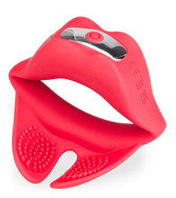 Charger l&#39;image dans la galerie, Anneau vibrant masseur de testicules Red Lips