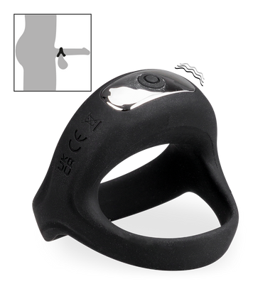 Anneau vibrant pénis et testicules Righteous