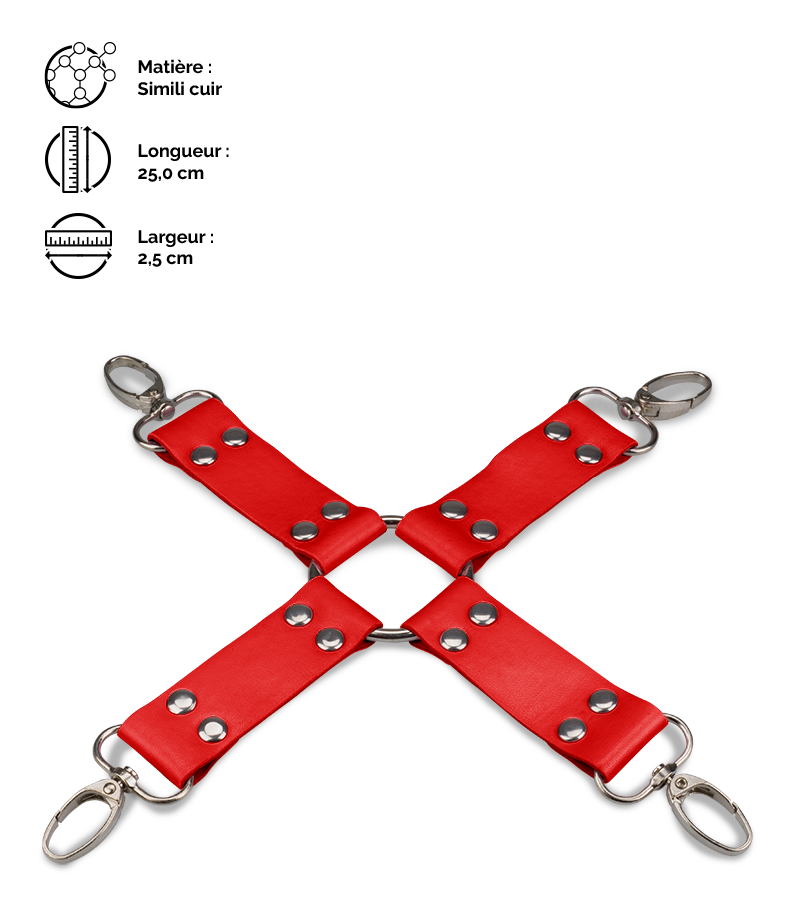 Attache en croix Hogtie