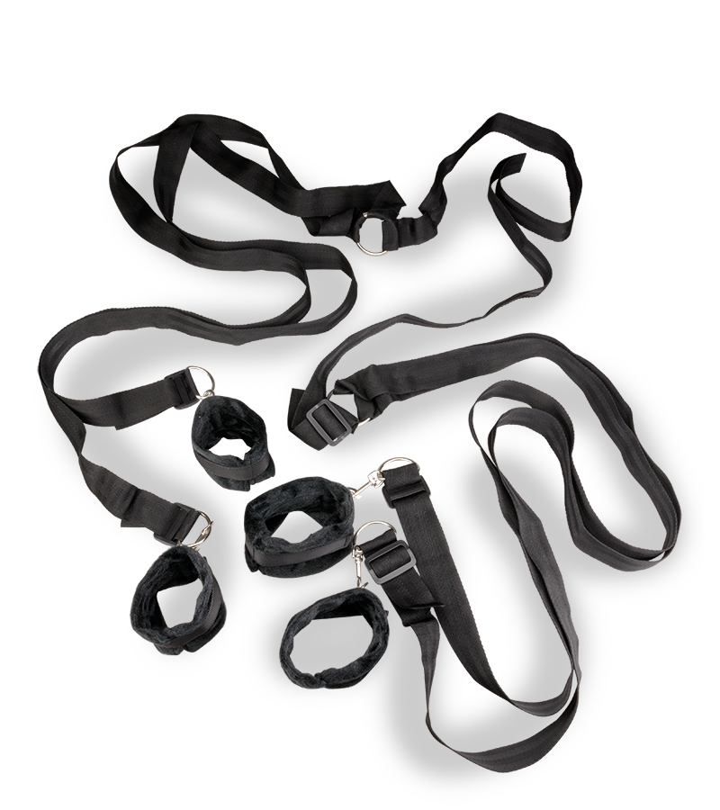 Attaches-Lanières BDSM pour lit
