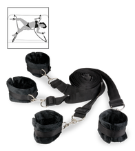 Charger l&#39;image dans la galerie, Attaches-Lanières BDSM pour lit