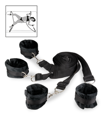 Attaches-Lanières BDSM pour lit