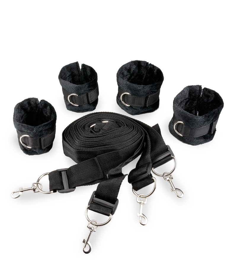 Attaches-Lanières BDSM pour lit