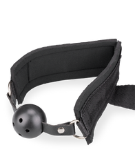 Charger l&#39;image dans la galerie, Bâillon gag-ball avec attache poignets