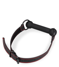 Charger l&#39;image dans la galerie, Bâillon mors en silicone et similicuir