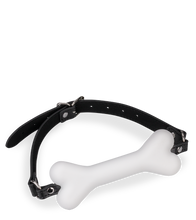 Charger l&#39;image dans la galerie, Bâillon os en silicone 15,0cm Puppy Play