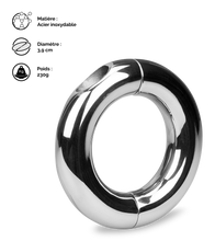 Charger l&#39;image dans la galerie, Ballstretcher en acier Heavy Metal