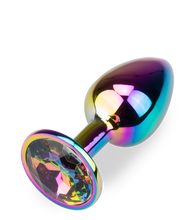 Charger l&#39;image dans la galerie, Bijou anal rosebud arc en ciel