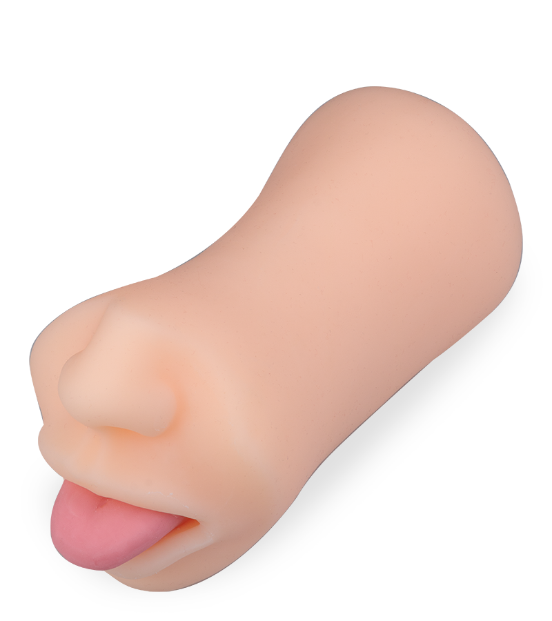 Bouche suceuse langue tirée Angie