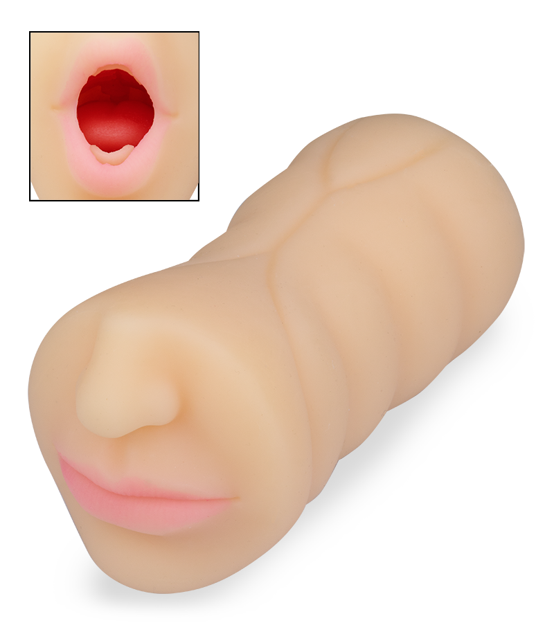 Bouche suceuse réaliste en TPE Mina