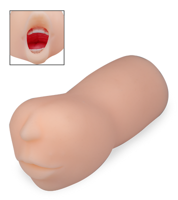 Bouche suceuse ultra réaliste avec langue et dents Rita