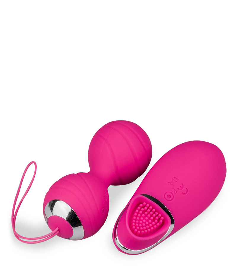 Boules de geisha et télécommande vibrantes