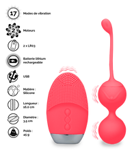 Charger l&#39;image dans la galerie, Boules de geisha et télécommande vibrantes Bounce