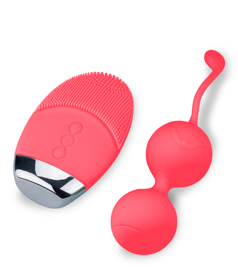 Boules de geisha et télécommande vibrantes Bounce