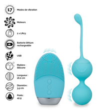 Charger l&#39;image dans la galerie, Boules de geisha et télécommande vibrantes Bounce