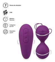 Charger l&#39;image dans la galerie, Boules de geisha et télécommande vibrantes Deity