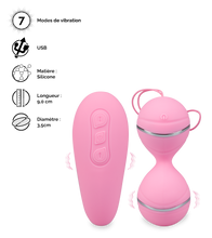 Charger l&#39;image dans la galerie, Boules de geisha et télécommande vibrantes Deity