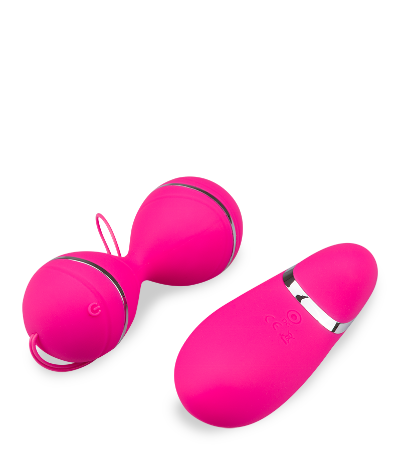 Boules de geisha et télécommande vibrantes Deity