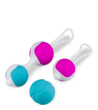 Charger l&#39;image dans la galerie, Boules de geisha silicone 2-en-1