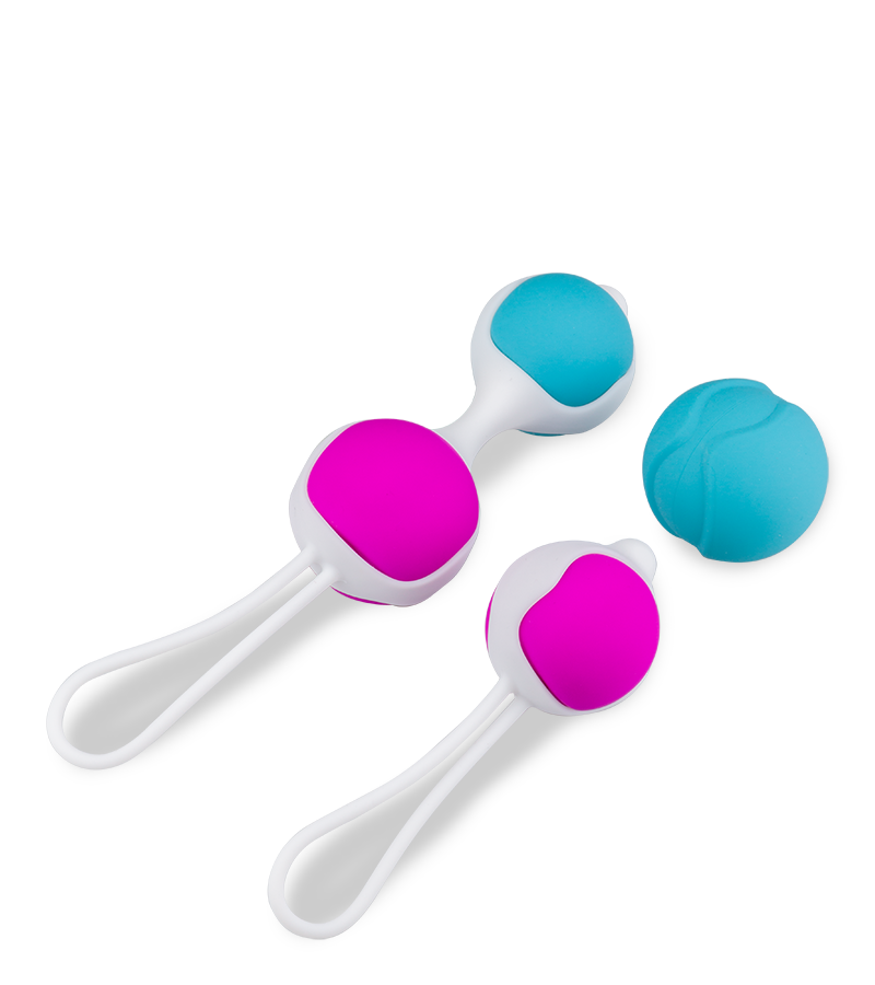 Boules de geisha silicone 2-en-1
