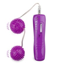 Charger l&#39;image dans la galerie, Boules de geisha vibrantes roses à picots