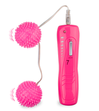 Charger l&#39;image dans la galerie, Boules de geisha vibrantes roses à picots