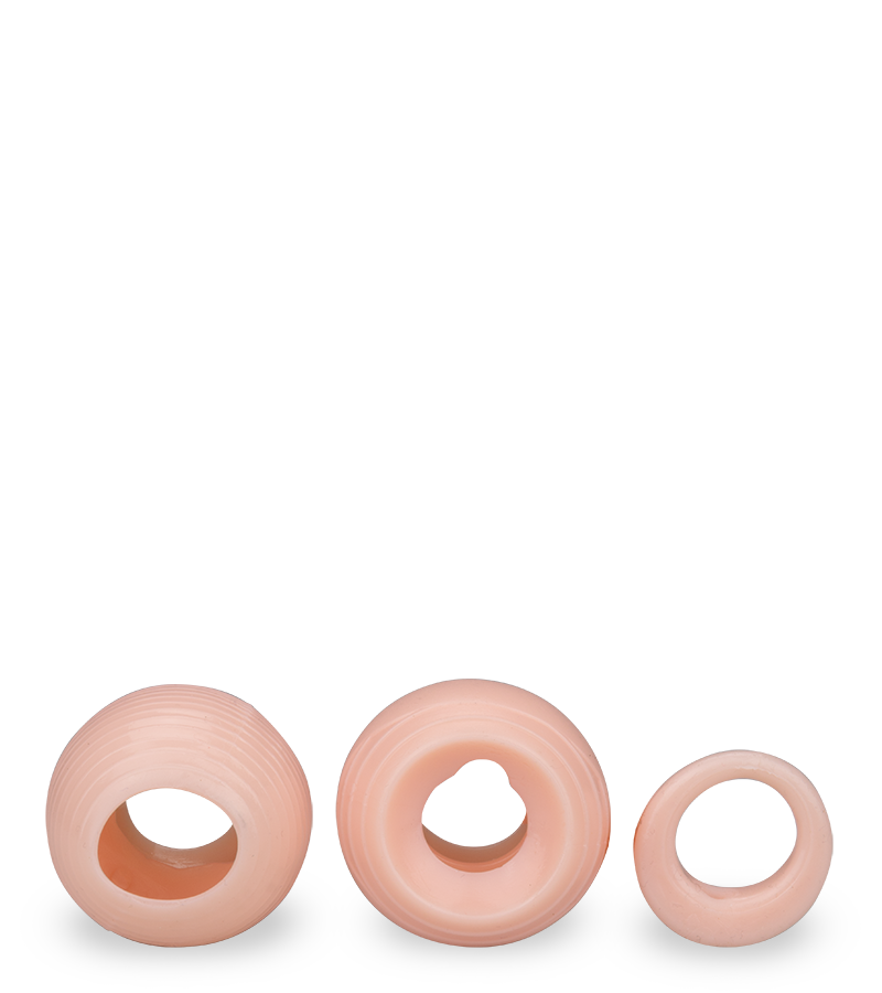Bouts de pénis cockring extensibles