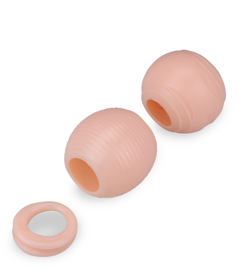 Bouts de pénis cockring extensibles