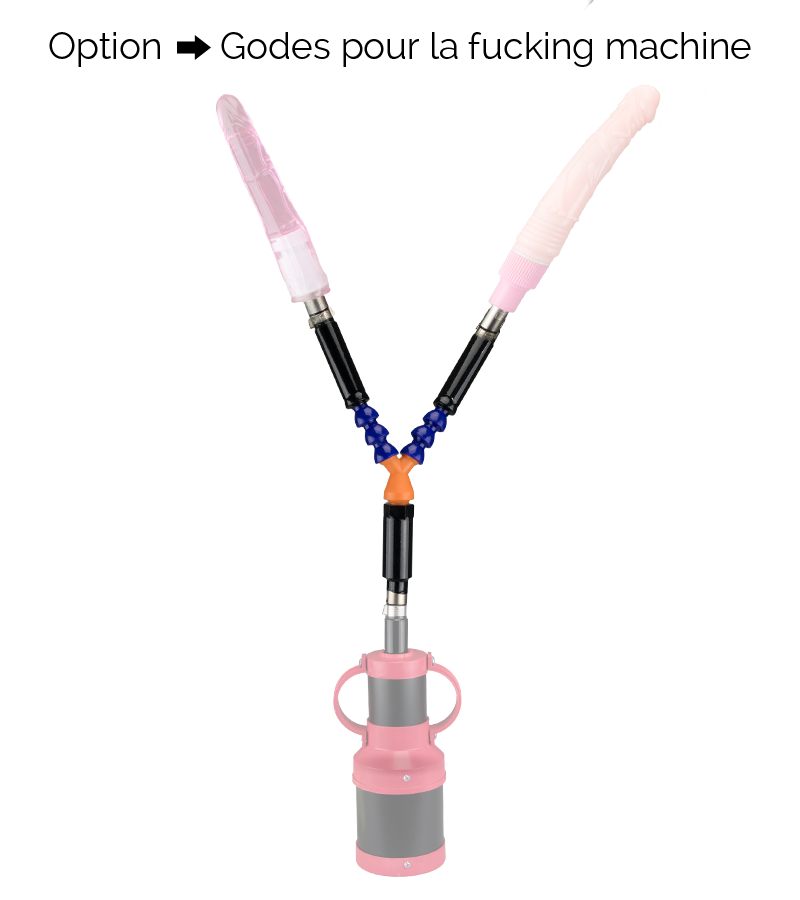 Bras pour double gode fucking machine anal ou vaginal