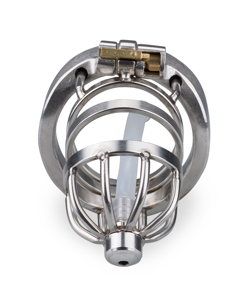 Cage à pénis courte avec sonde Judgment