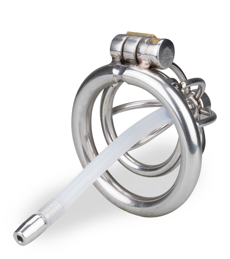 Cage à pénis courte avec sonde Repentance