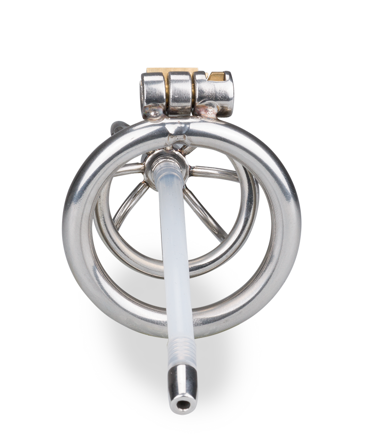 Cage à pénis courte avec sonde Repentance