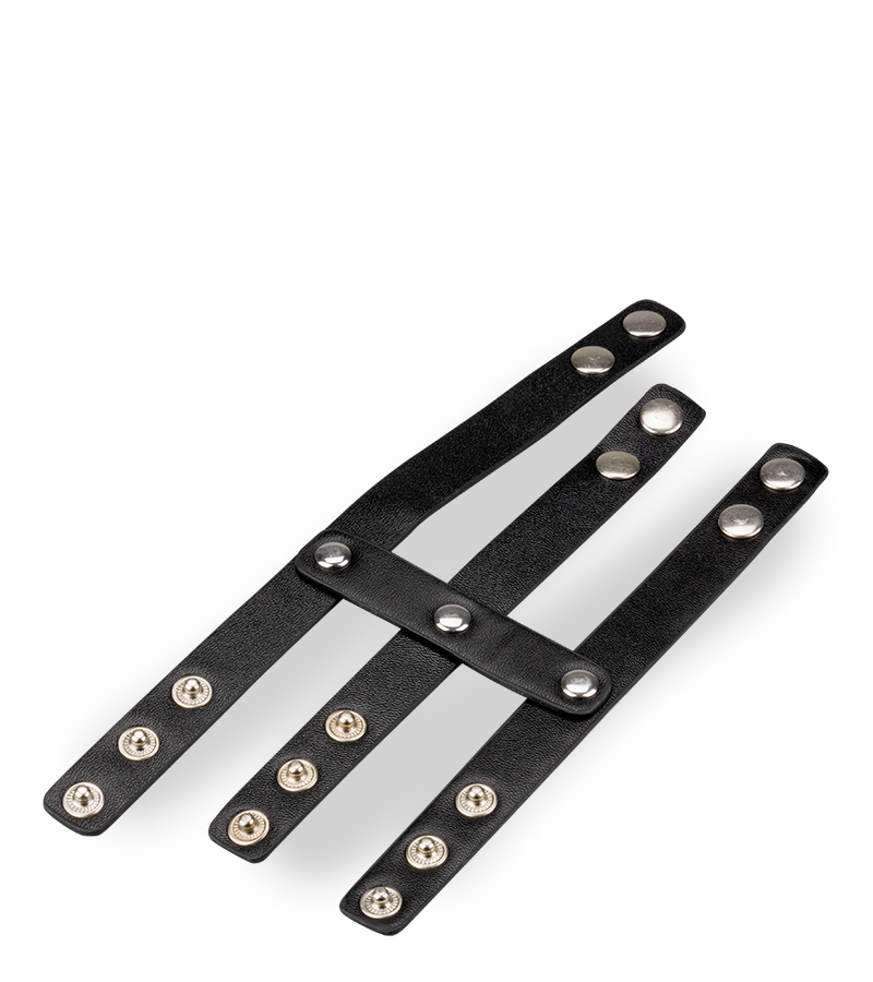 Cage à pénis en similicuir