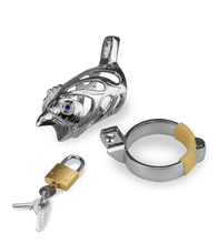 Charger l&#39;image dans la galerie, Cage de chasteté homme astrologie chinoise Coq