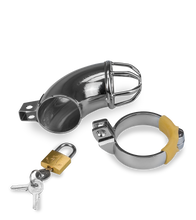 Charger l&#39;image dans la galerie, Cage de chasteté homme Turtleneck