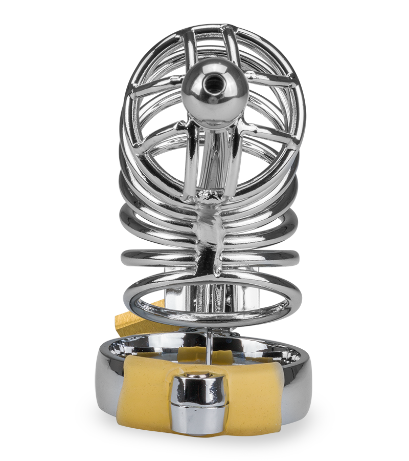 Cage de chasteté pénis et plug d&#039;urètre Guantanamo