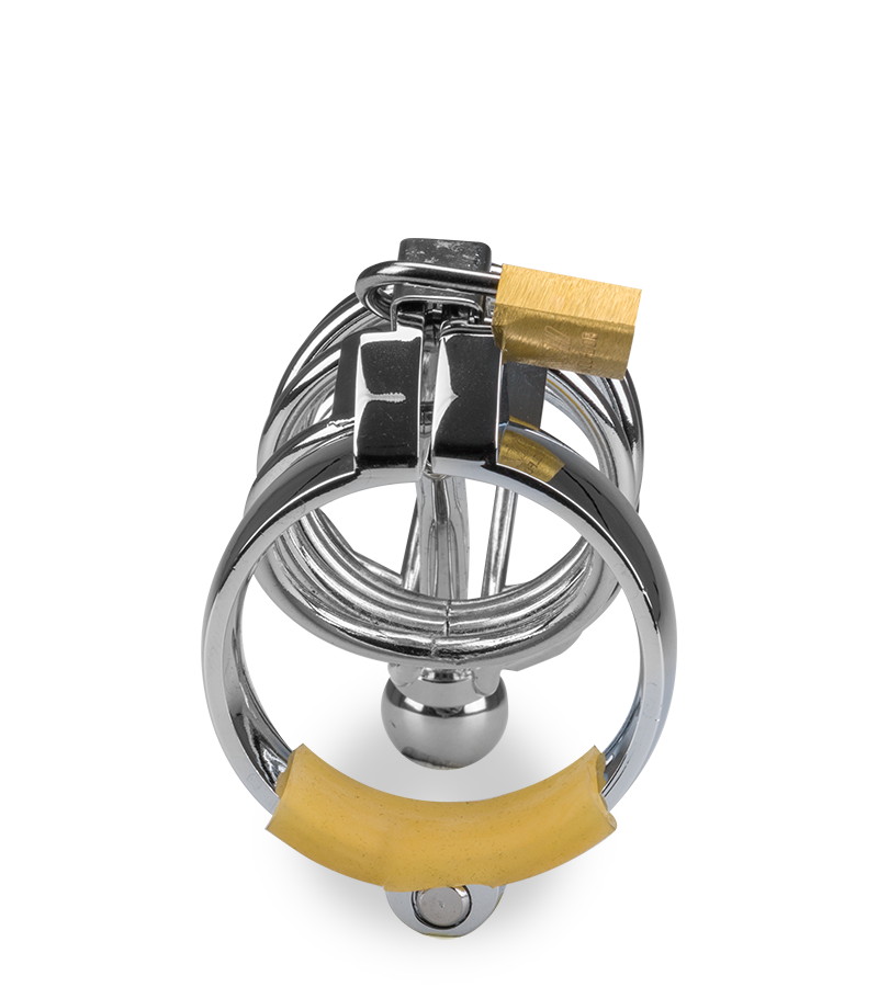 Cage de chasteté pénis et plug d&#039;urètre Guantanamo